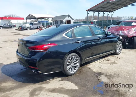 2015 Hyundai Genesis 3.8 from USA, damaged, VIN KMHGN4JE6FU038072